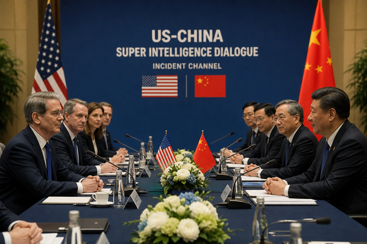 US and China Establish Super Intelligence Dialogue and Incident Channel