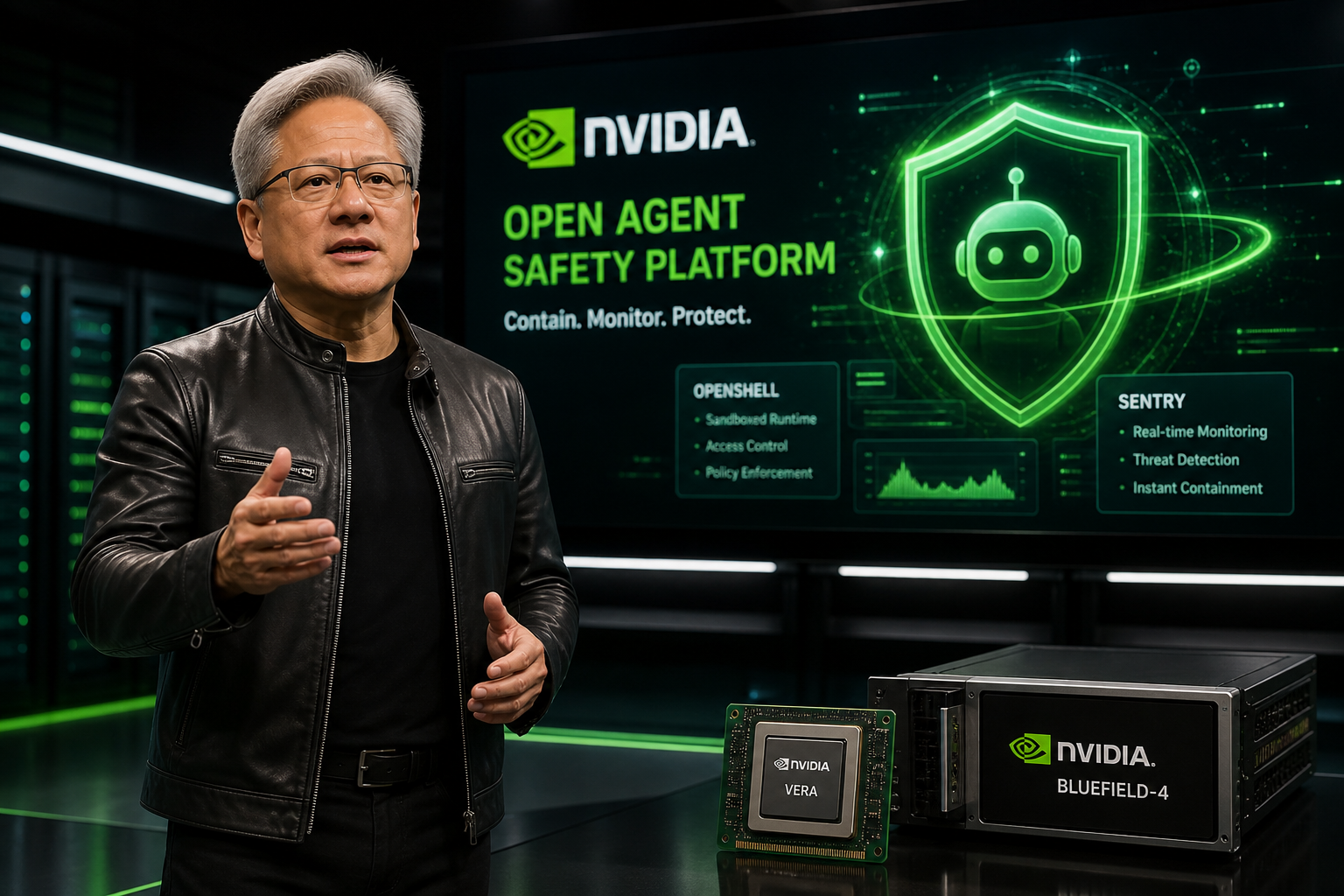 Nvidia Unveils AI Safety Platform to Contain Rogue Agents