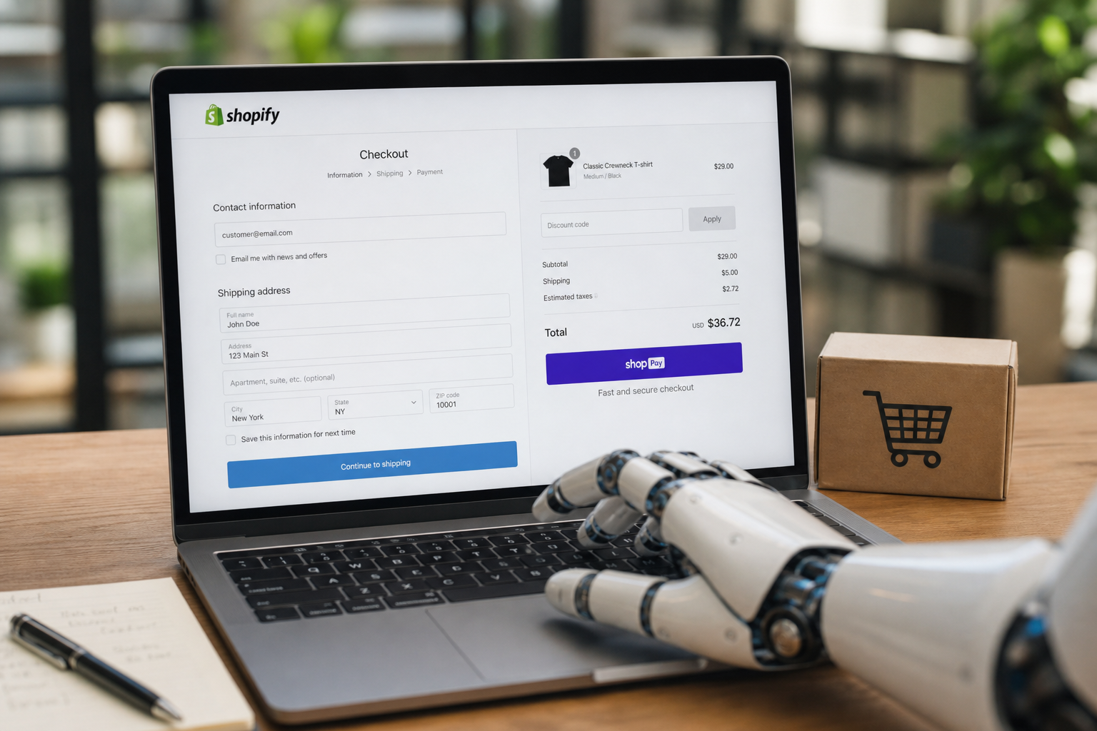 Shopify Opens Checkout to Browser-Based AI Agents