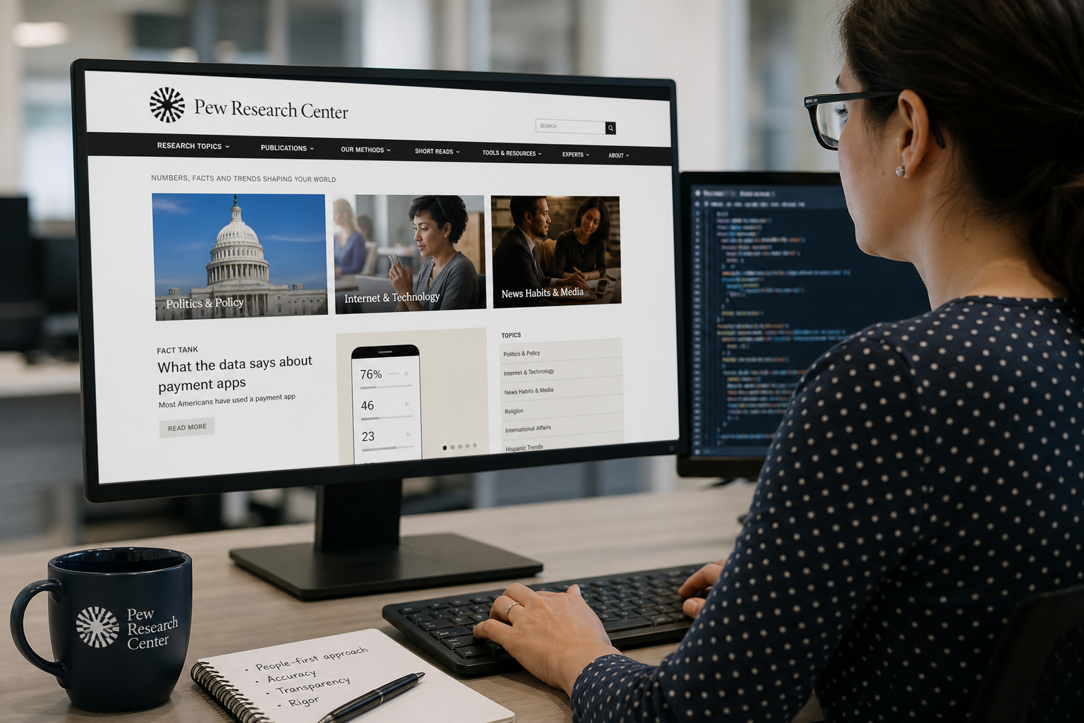 Pew Research Center's Cautious Approach to Artificial Intelligence