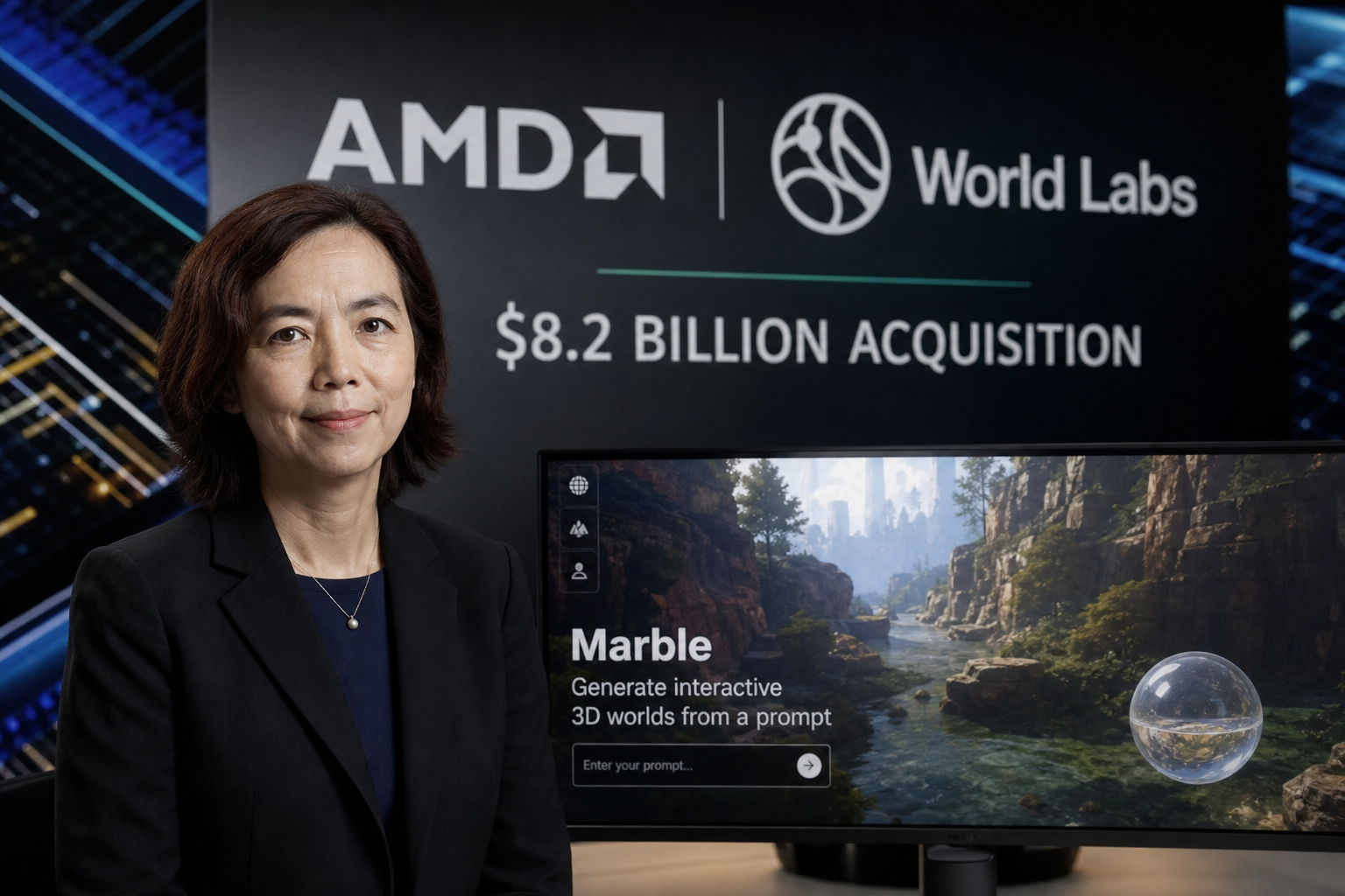 AMD Acquires AI Company World Labs in $8.2 Billion Deal