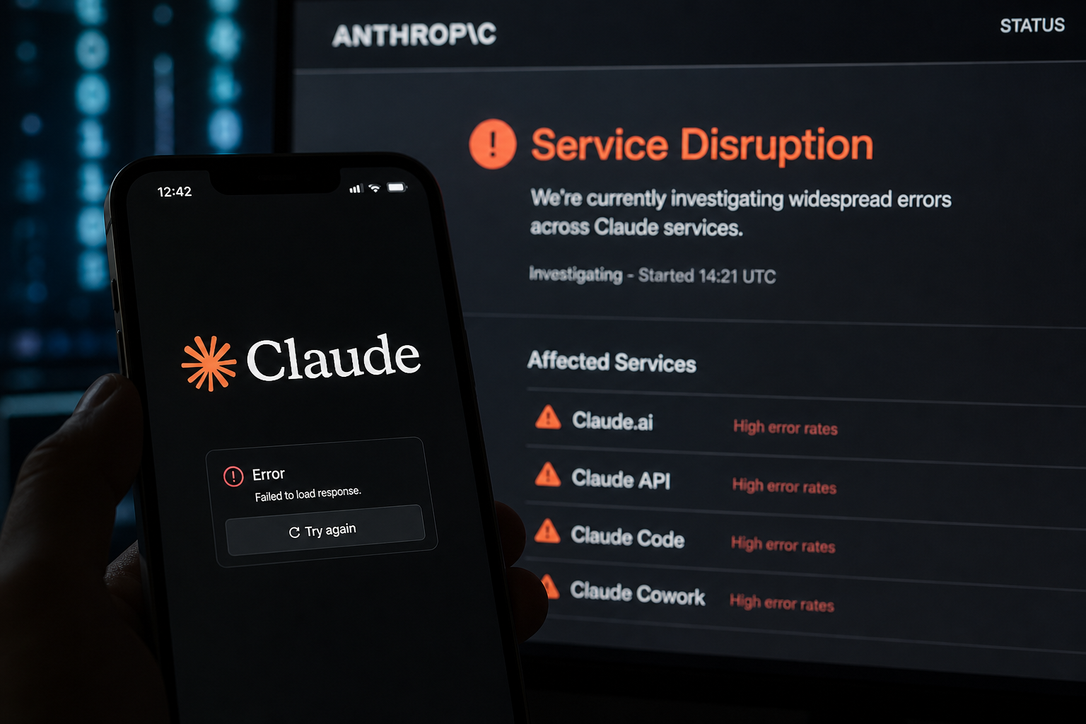 Claude AI Service Disrupted as Anthropic Probes Widespread Errors