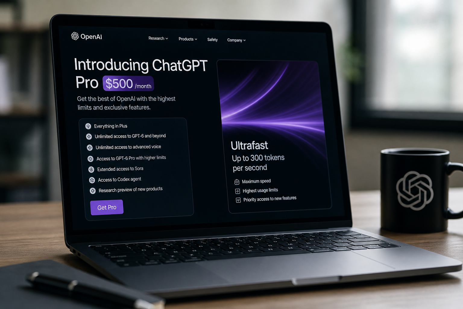 OpenAI Unveils $500 Pro Subscription, Upgrades Features