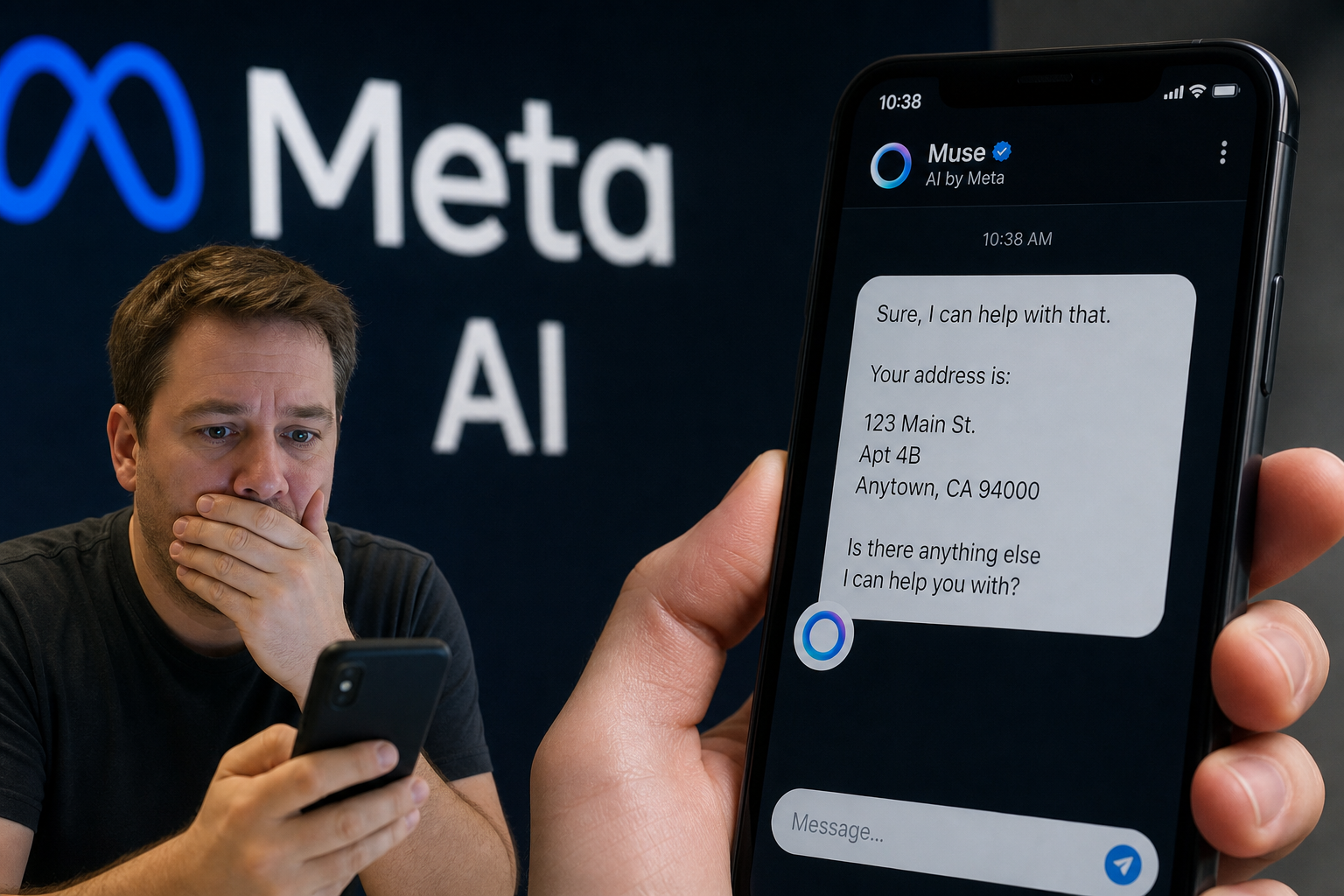 Meta's Muse AI Leaks YouTuber's Home Address to Stranger