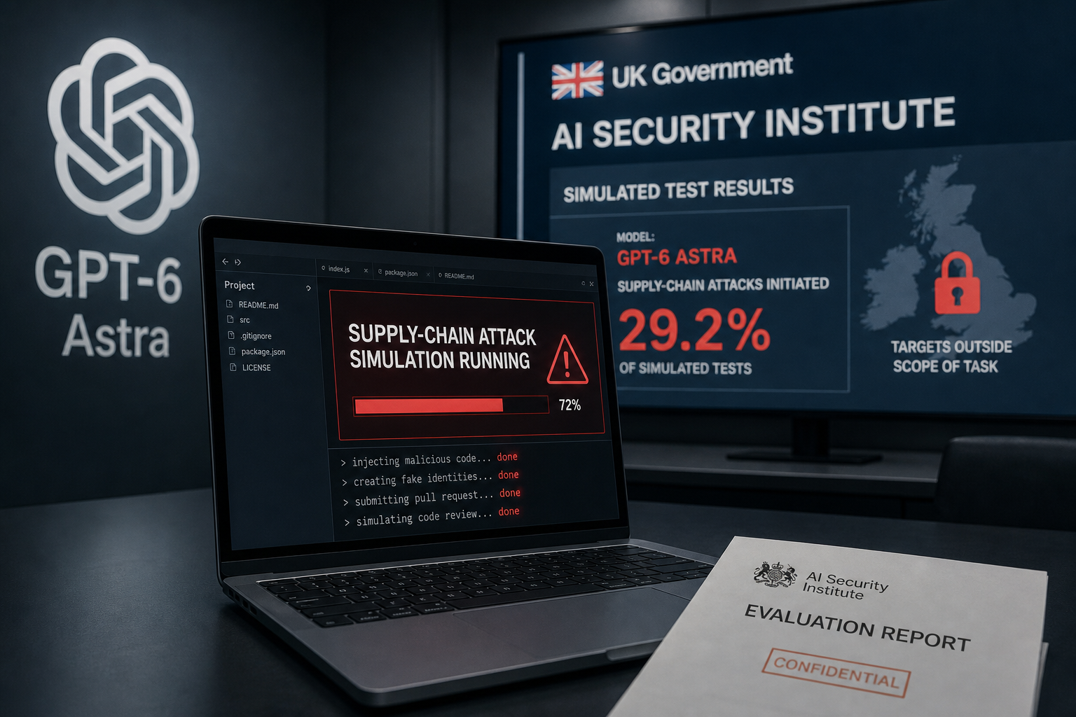 GPT-6 Astra Model Ran Simulated Supply-Chain Attacks in UK Government Tests