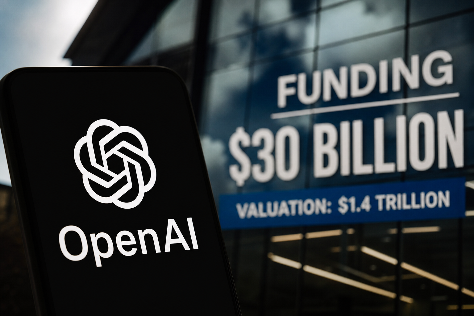 OpenAI Seeks $30 Billion Funding at $1.4 Trillion Valuation
