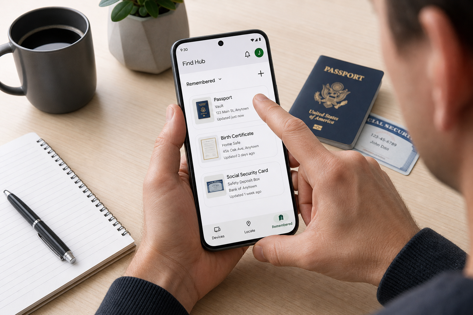 Google's Find Hub and Gemini Help You Track Important Documents