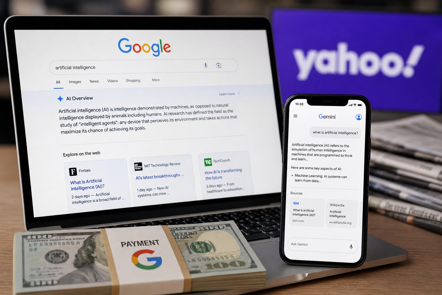 Google Pilots Paying Publishers for AI Search Contributions