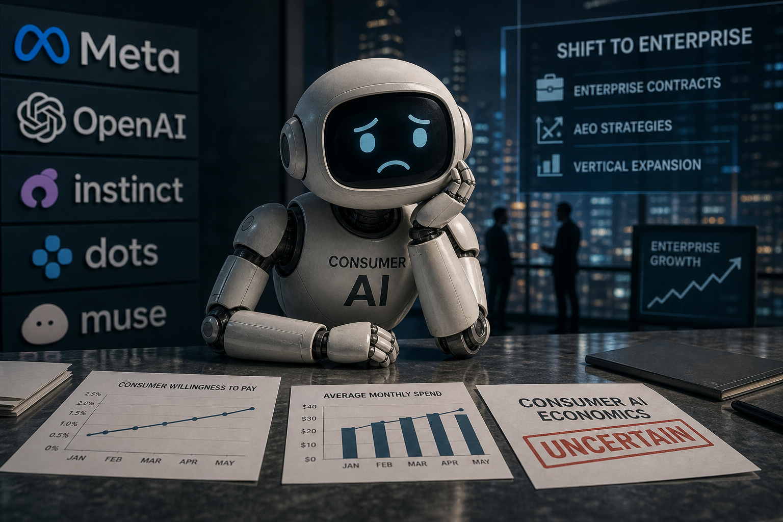 Consumer AI Faces Uncertain Economics Despite Recent Advances