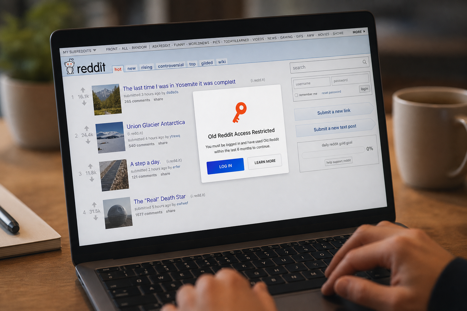 Reddit Limits 'Old Reddit' Access to Combat AI Bots