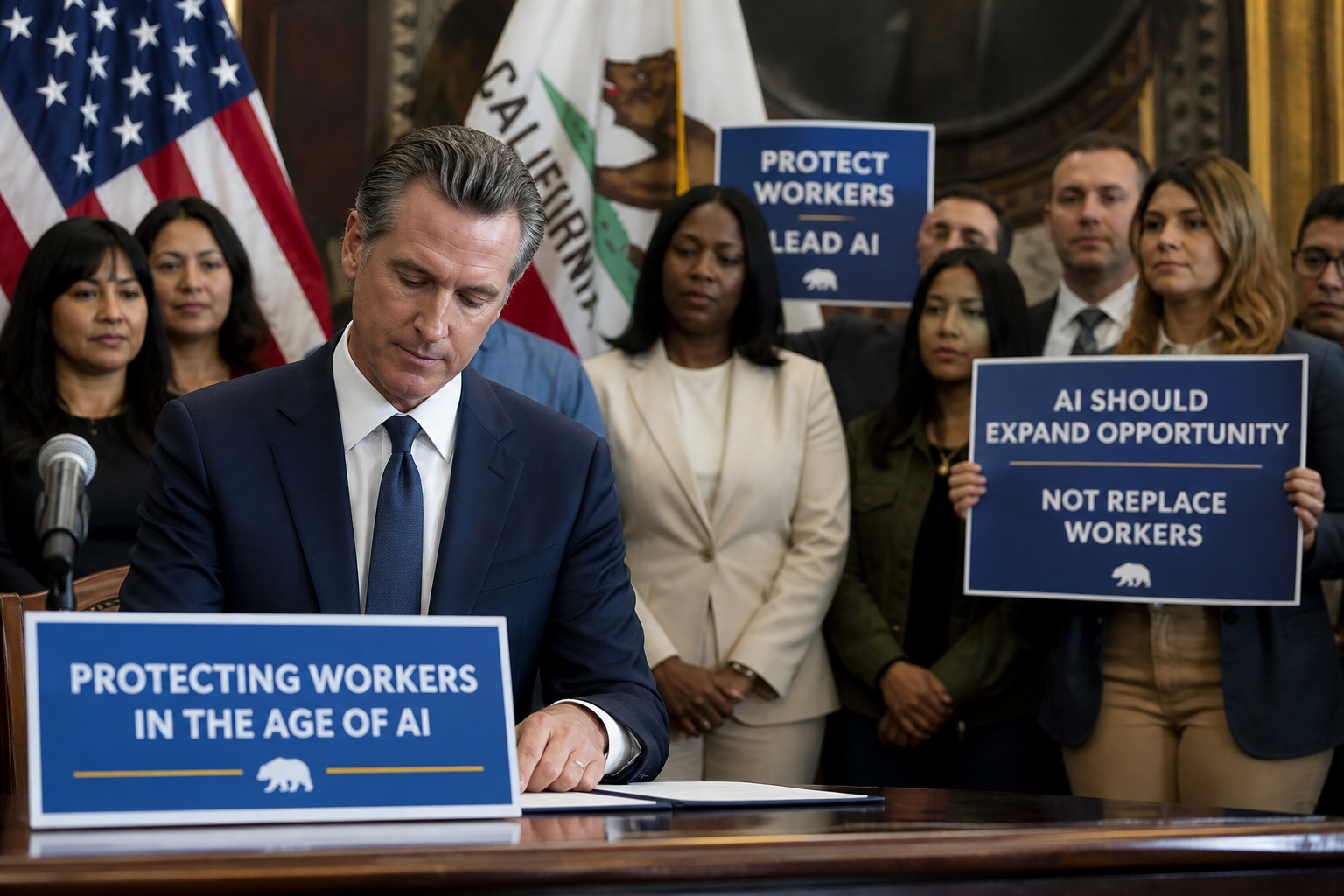 California Enacts Landmark Law to Protect Workers from AI-Powered Layoffs and Surveillance