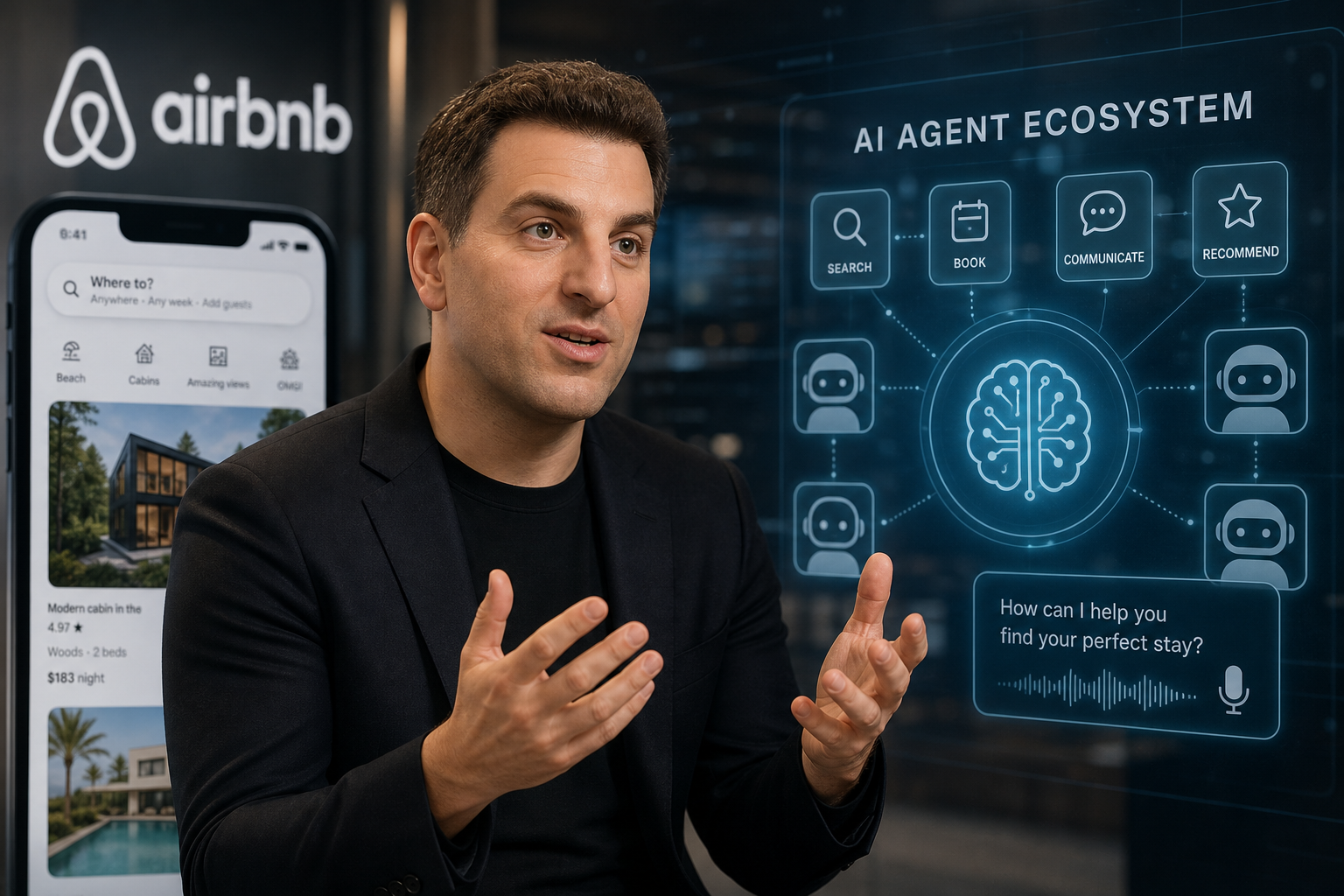 Airbnb's Chesky: AI Agents Need Their Own Operating System