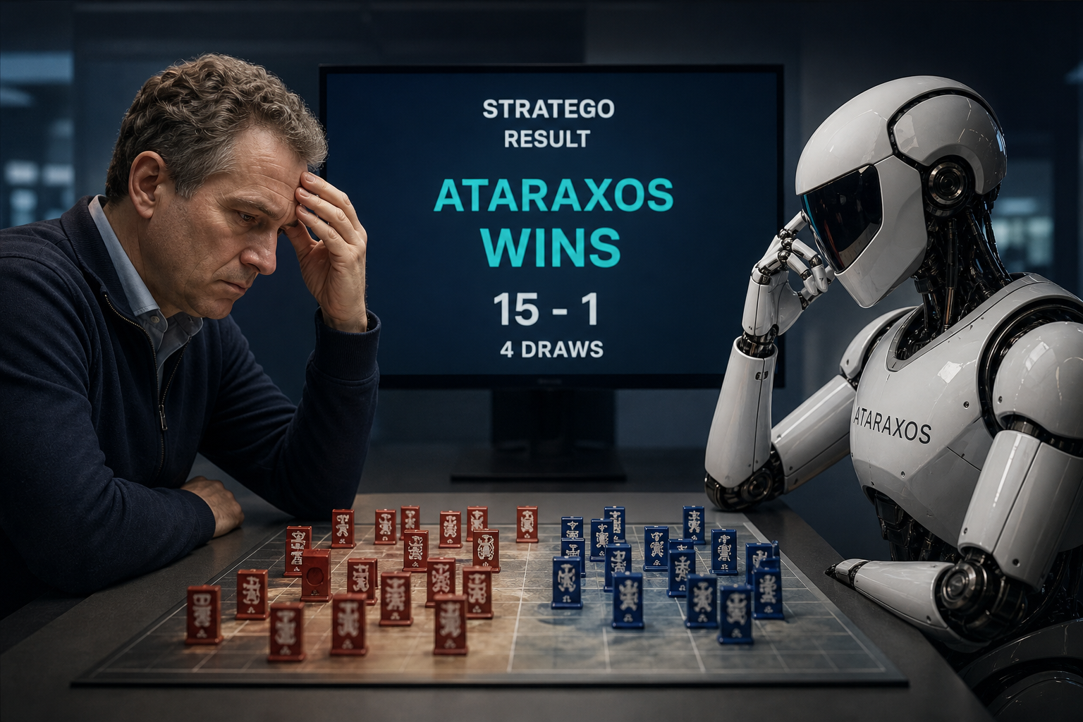 AI System Ataraxos Beats Human World Champion at Stratego