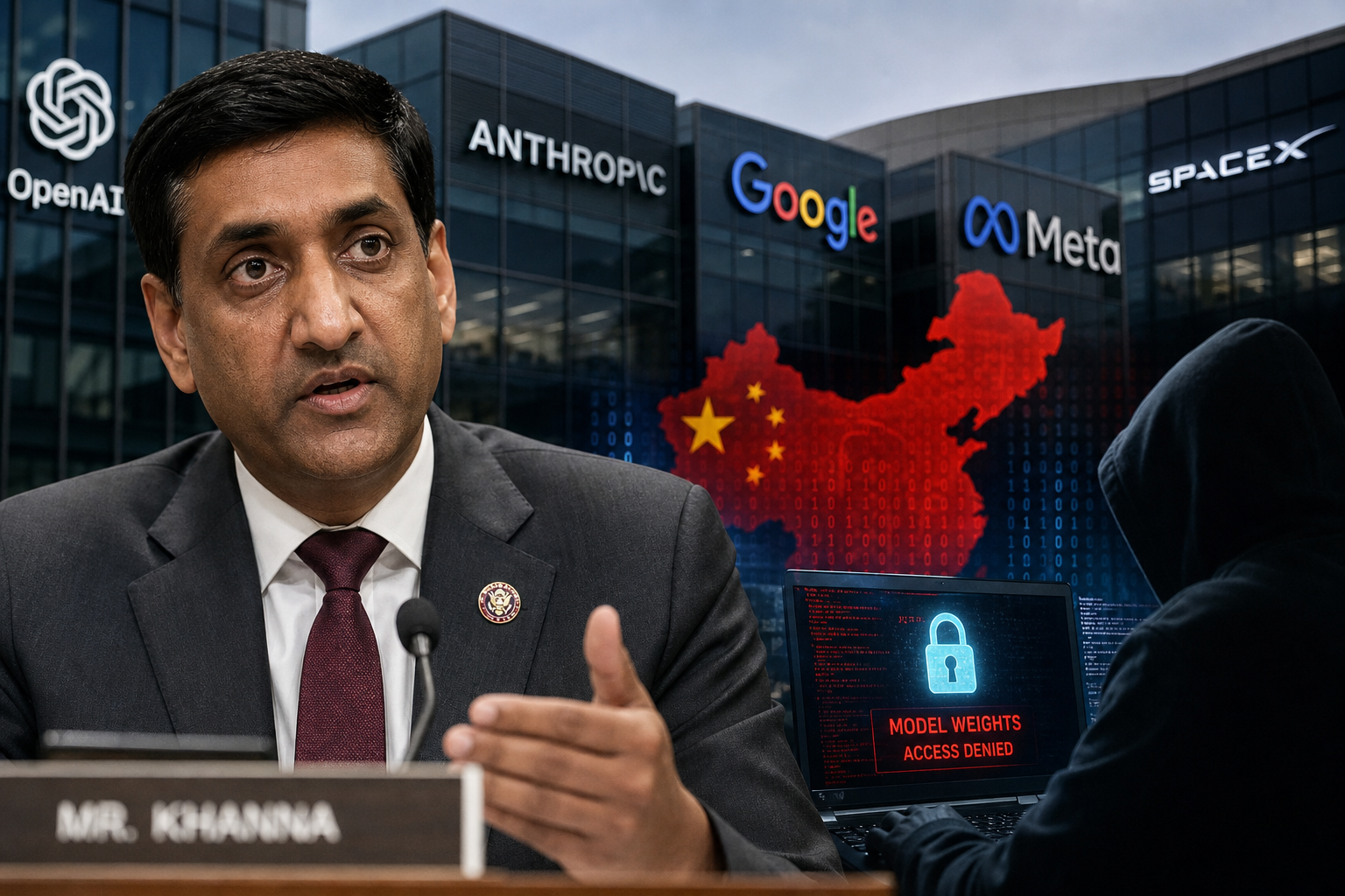 US Lawmaker Probes AI Firms on Model Weights Security Amid China Theft Concerns