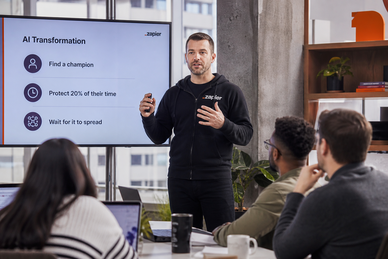 Zapier's AI Transformation Strategy: Finding Champions and Making Time