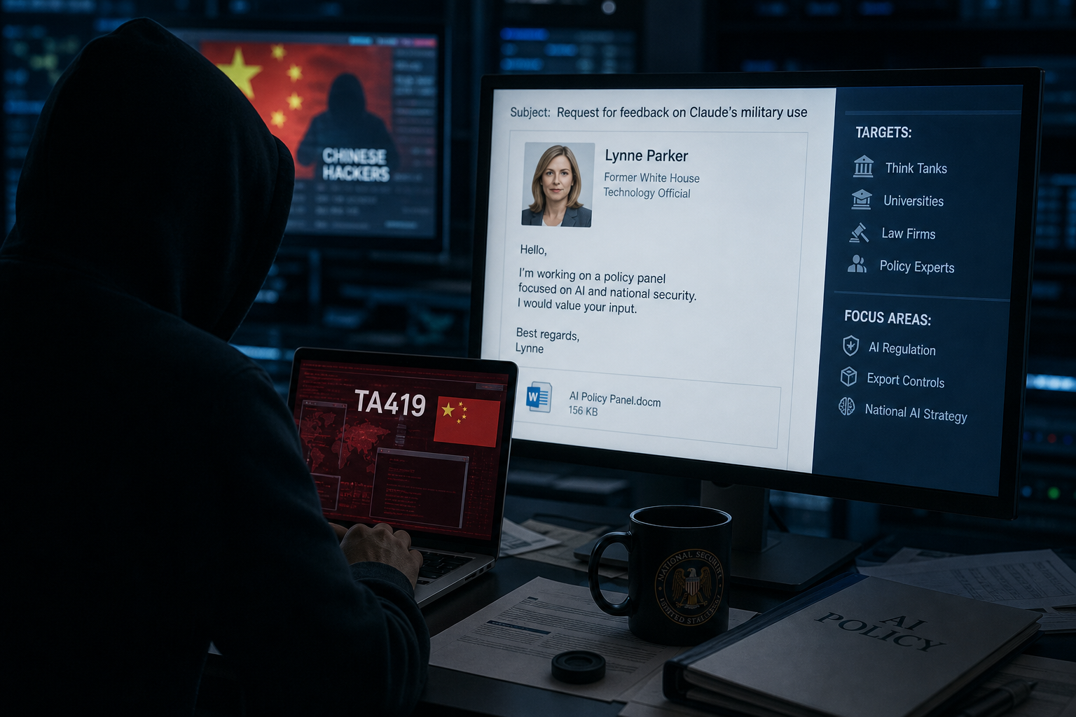 Chinese Hackers Pose as US AI Experts to Target Policy Specialists