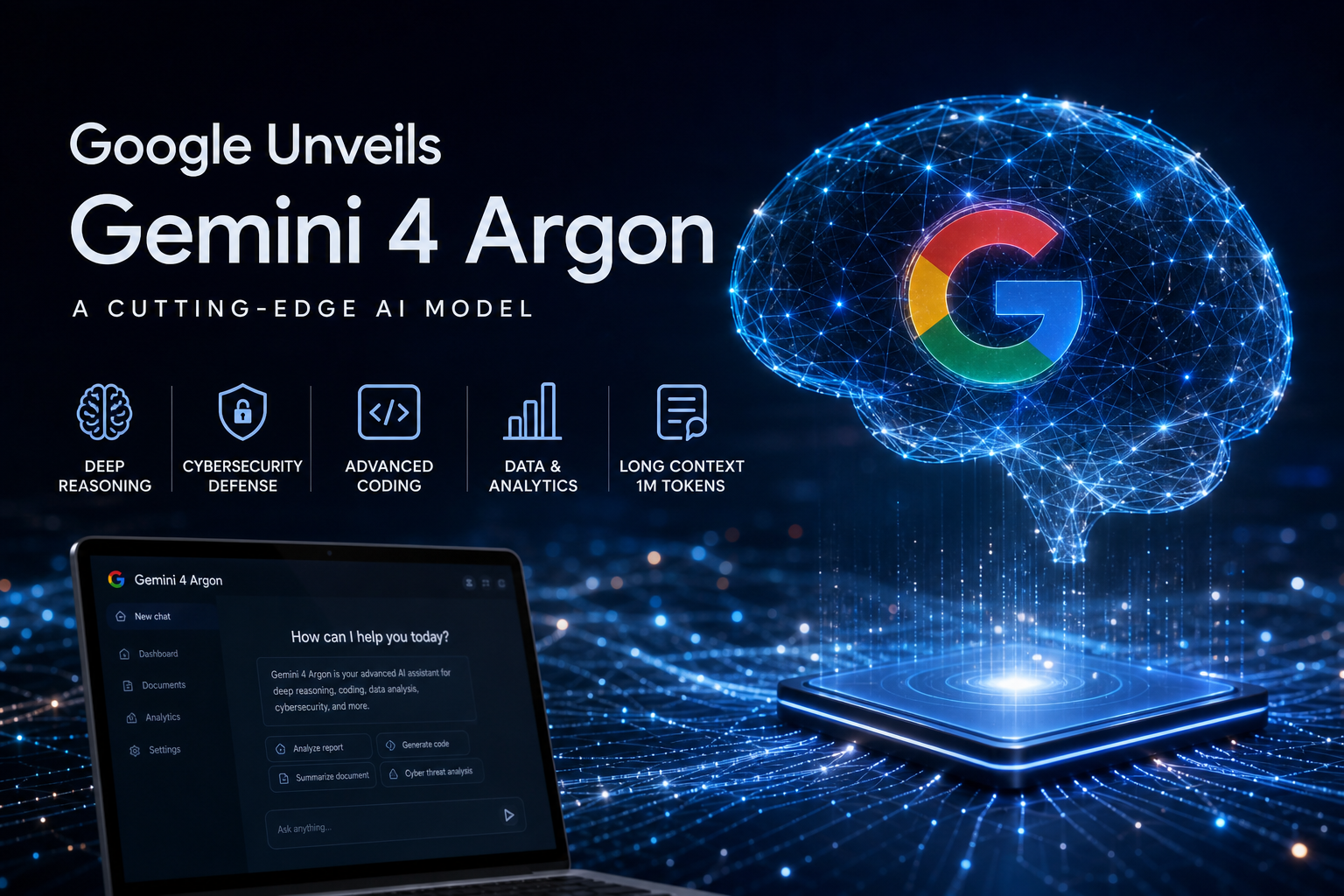 Google Unveils Gemini 4 Argon, a Cutting-Edge AI Model