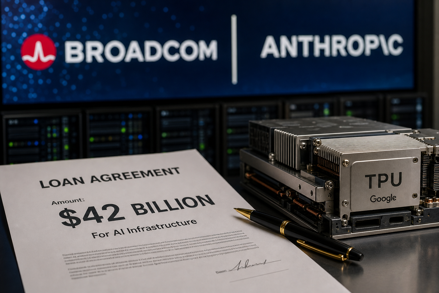 Broadcom to Lend Anthropic Up to $42 Billion for AI Infrastructure