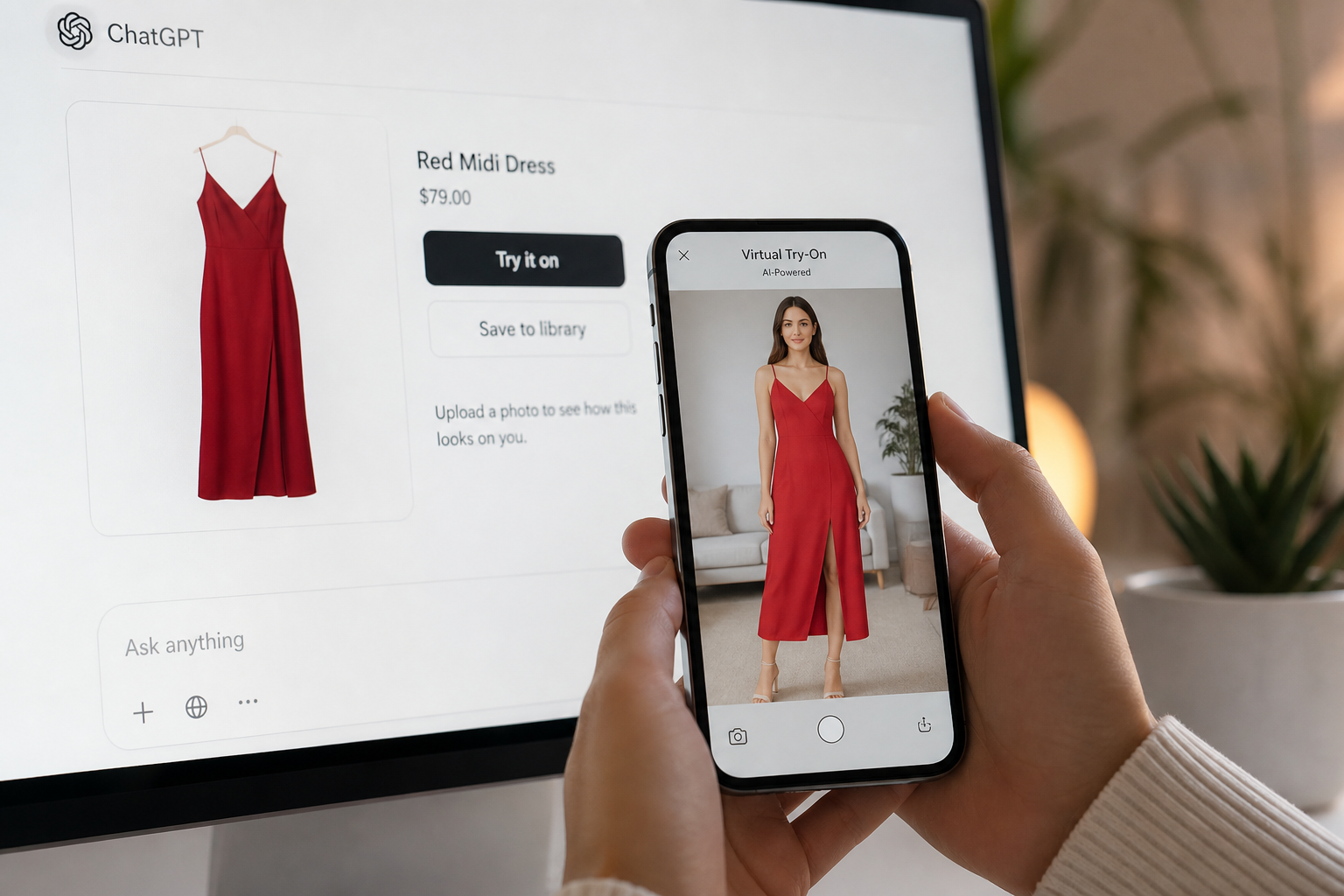 ChatGPT Unveils Virtual Try-On Feature for Online Shopping