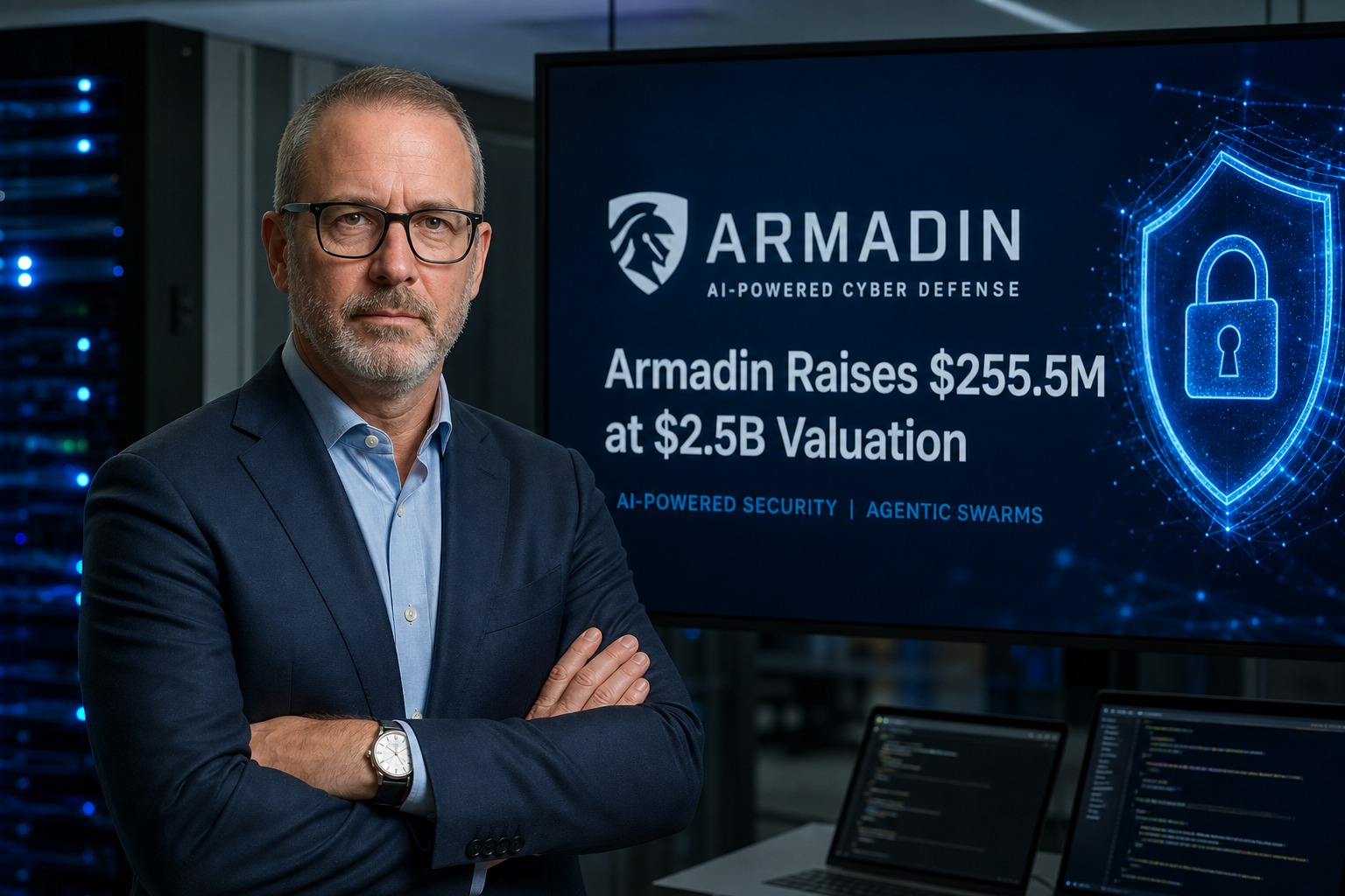 Armadin Raises $255.5M at $2.5B Valuation for AI-Powered Security