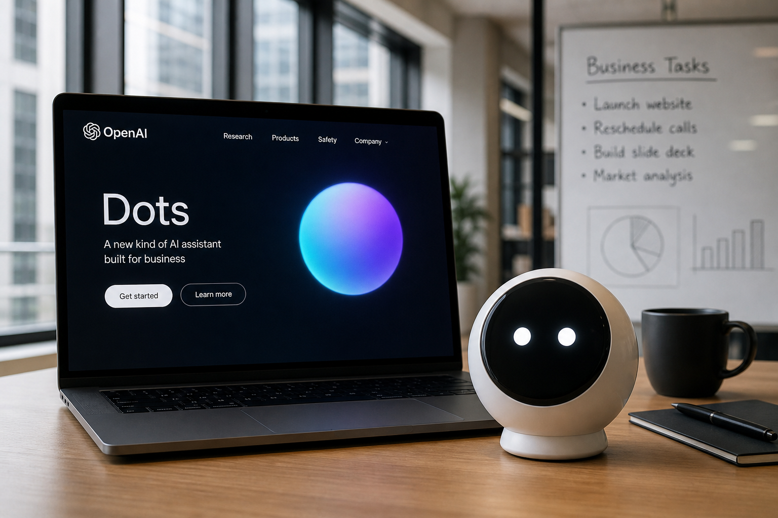OpenAI's Dots Takes Aim at Muse with Business-Focused AI Assistant