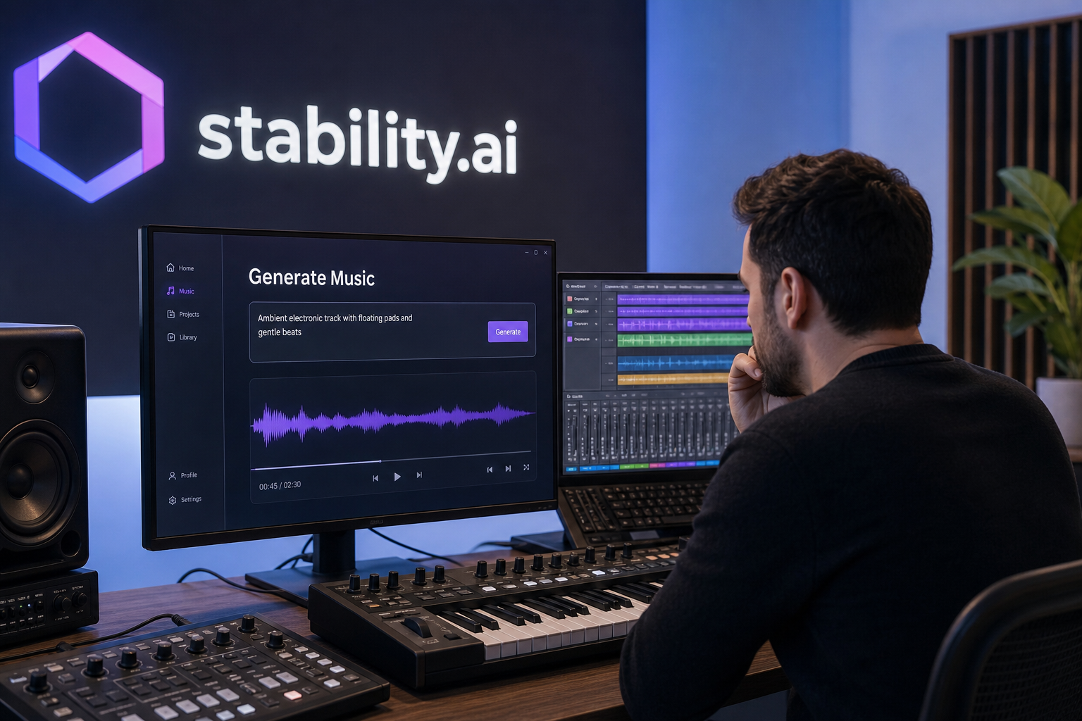 Sean Parker Revamps Stability AI to Focus on Music Creation