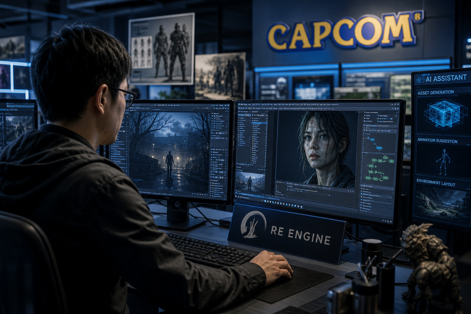 Capcom Eyes AI-Powered Game Development for Future Titles