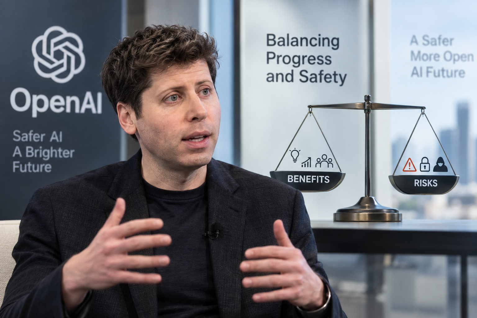 OpenAI CEO Sam Altman: Benefits of AI Outweigh the Risks