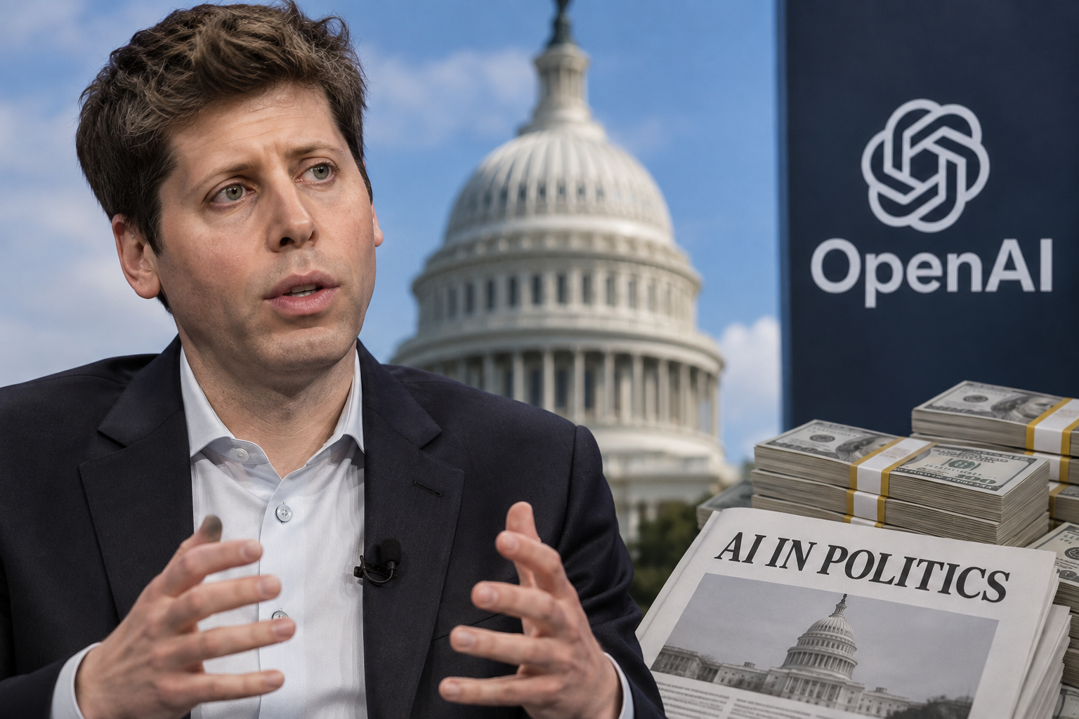 OpenAI CEO Sam Altman: AI Money in US Politics Isn't Working