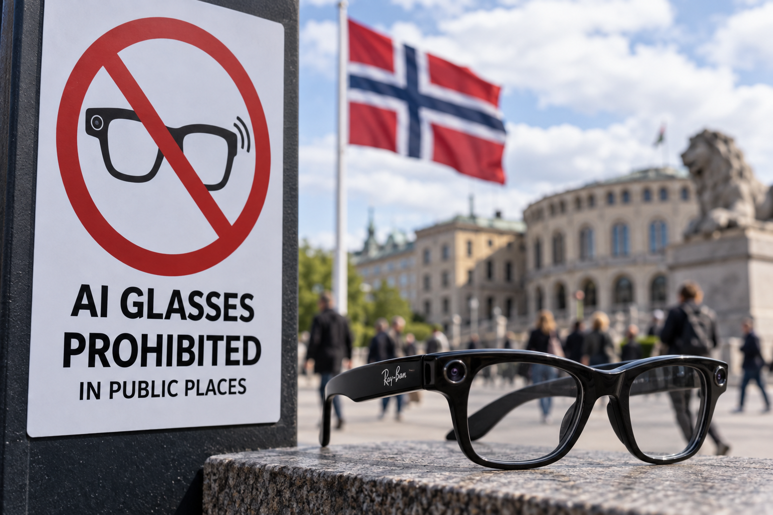 Norway Plans Temporary Ban on AI Glasses in Public Places