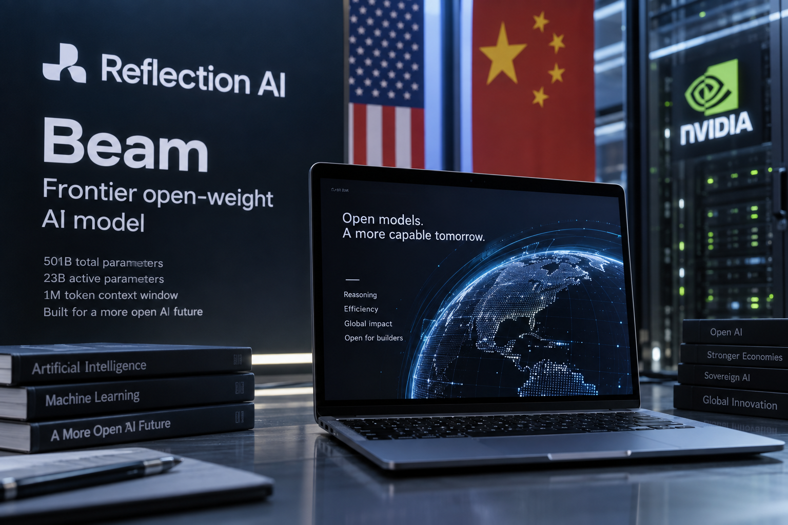 Reflection Unveils Beam, a Frontier Open-Weight AI Model to Rival Chinese Rivals