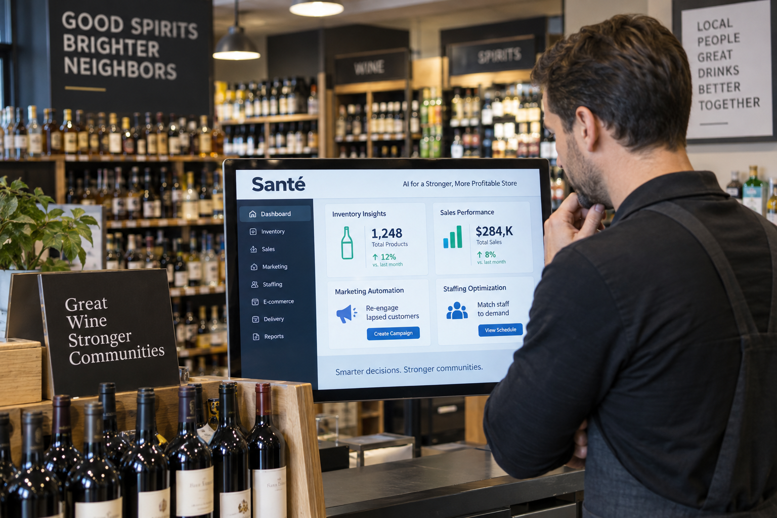 Santé Raises $15 Million to Bring AI to Neighborhood Liquor Stores