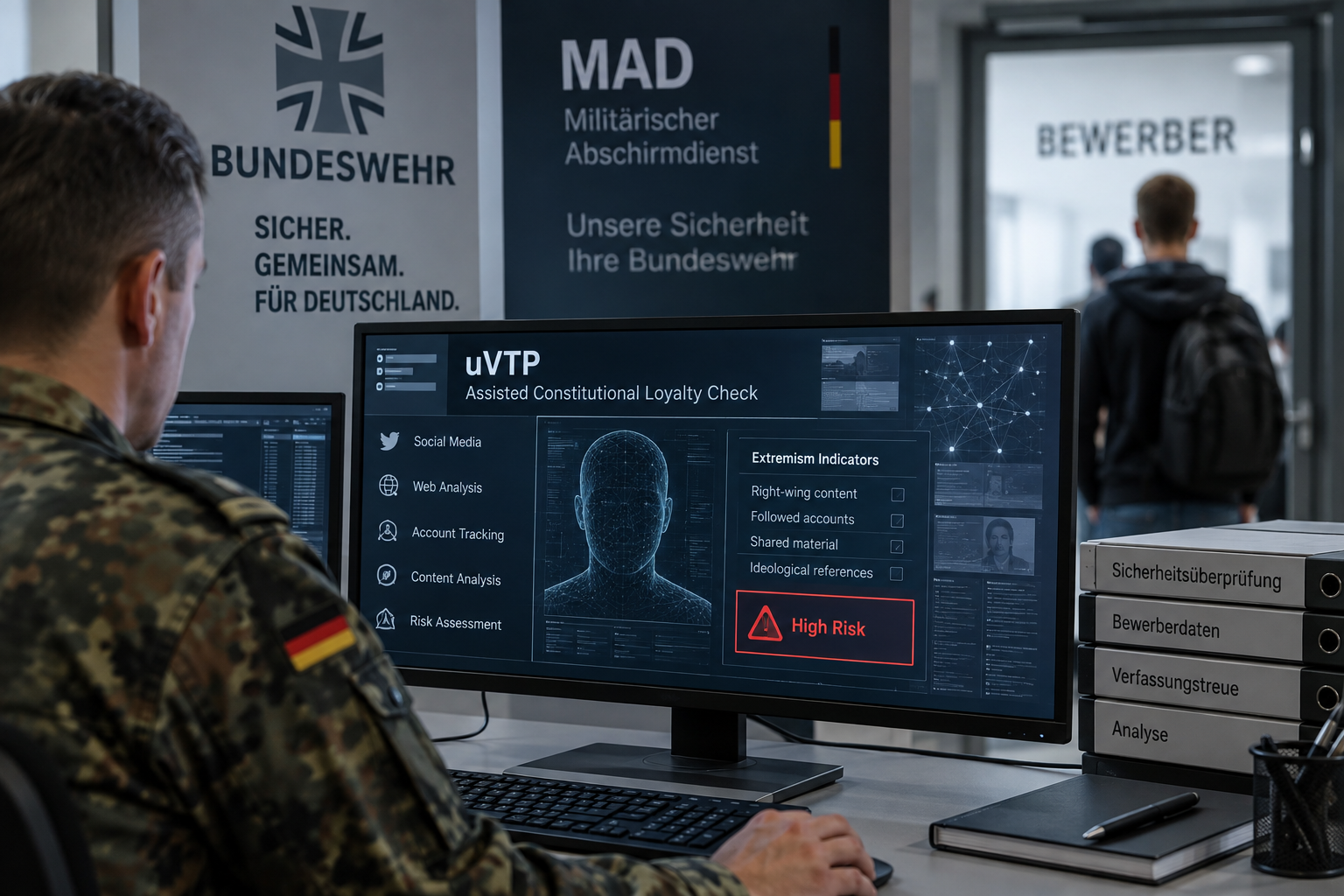 German Military Deploys AI to Root Out Right-Wing Extremism Among Applicants