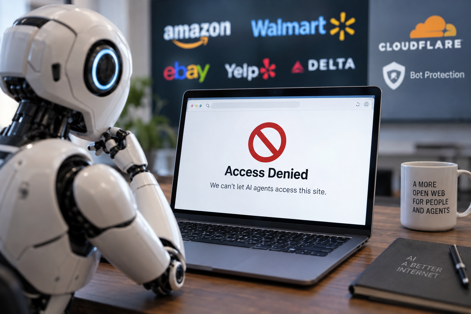 AI Agents Face Roadblocks as Websites Block Their Access