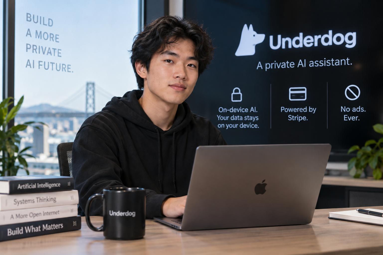 Silicon Valley's AI Whiz Kid Unveils Underdog, a Private AI Assistant