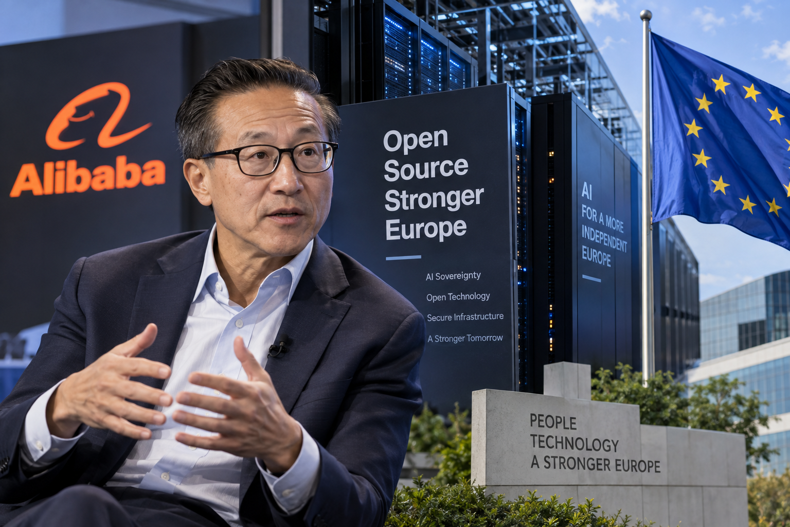 Alibaba's Joe Tsai: Open Source is Europe's Path to AI Independence
