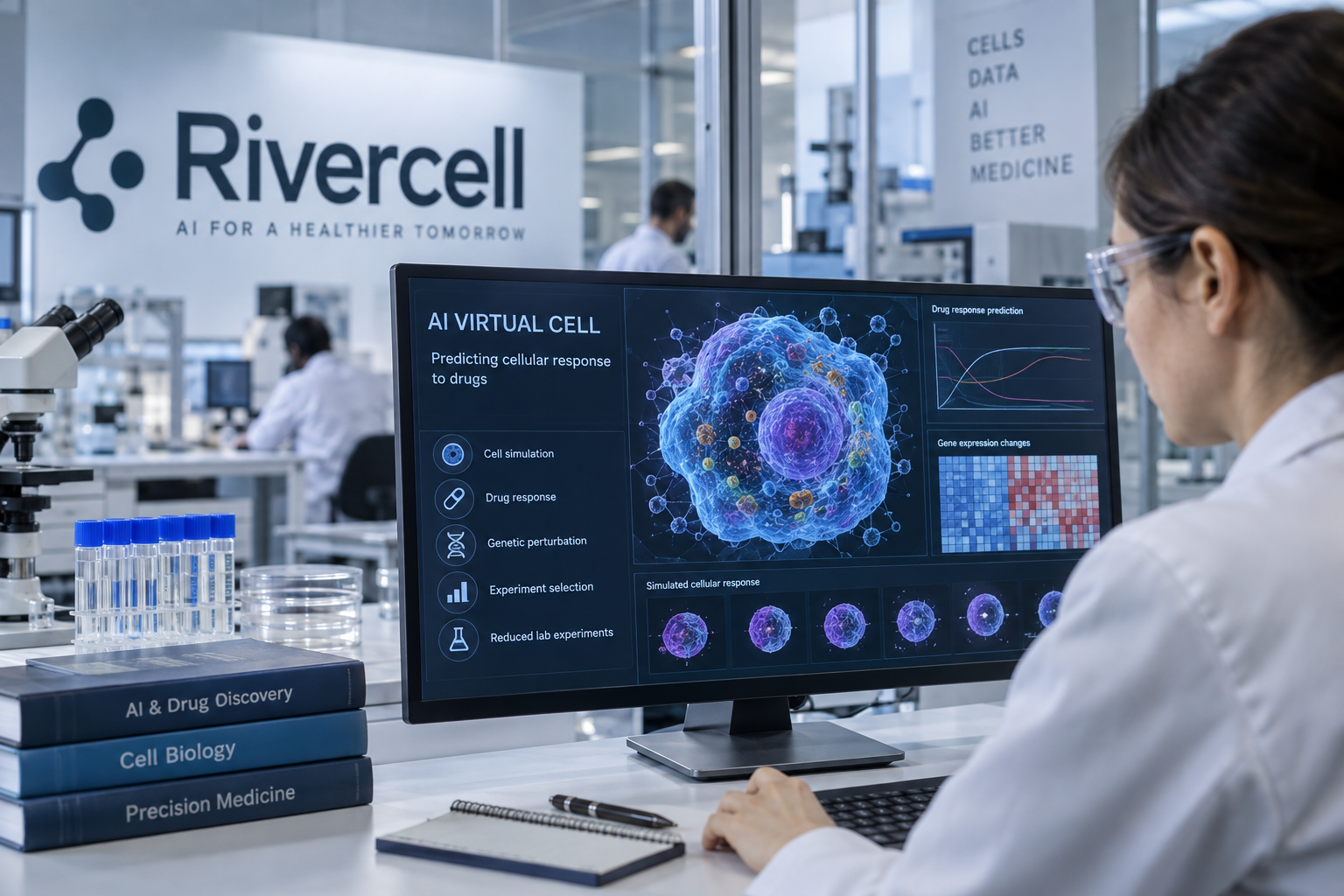 Rivercell Secures $25M to Develop AI Model of Cellular Response to Drugs