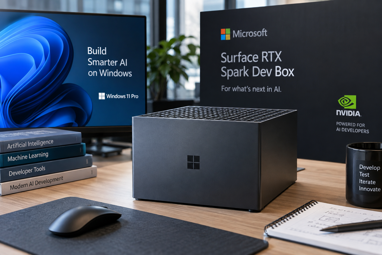 Microsoft Unveils $6,000 Surface RTX Spark Dev Box for AI Developers
