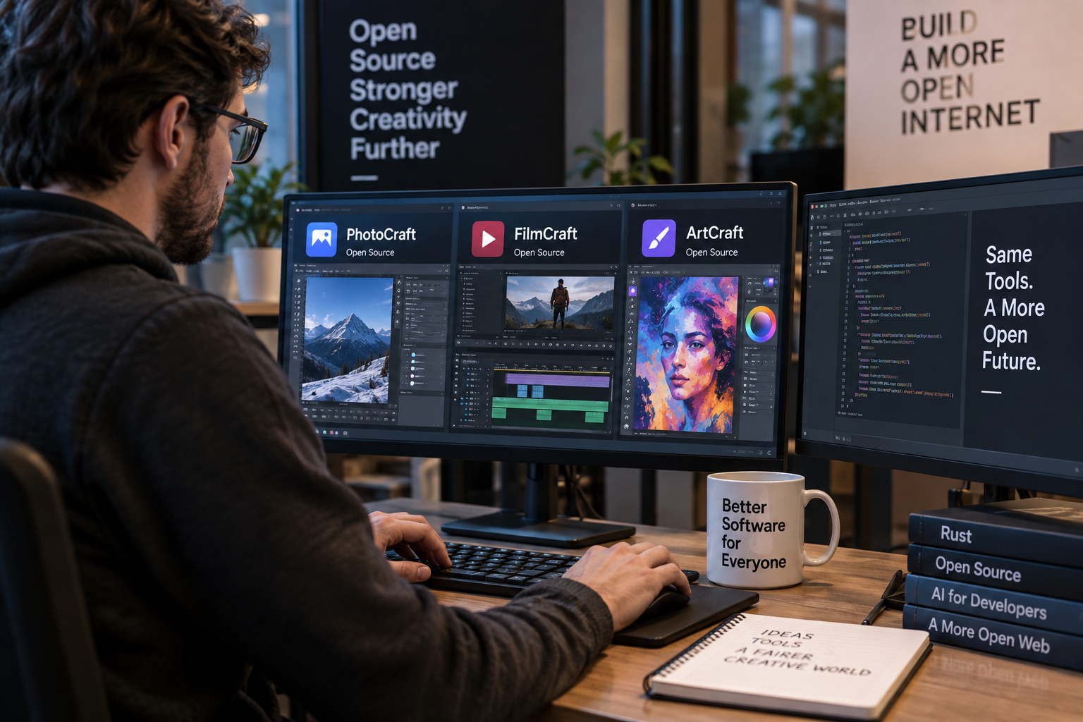AI Developer Takes Aim at Adobe with Open Source Clones