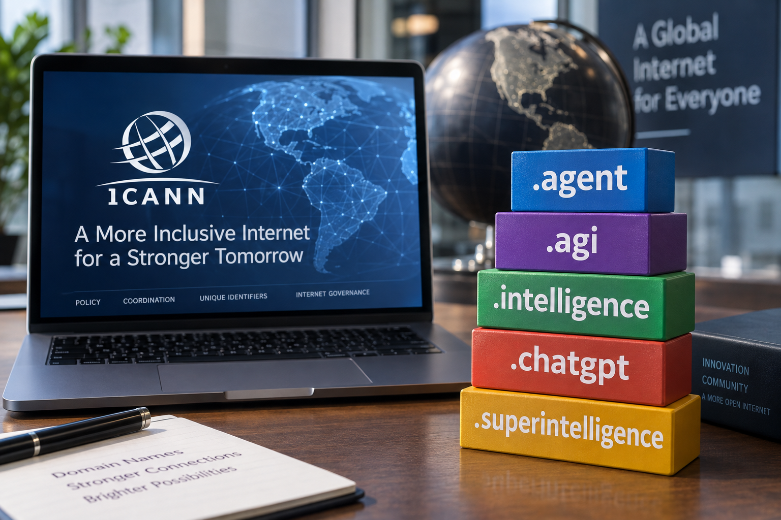 ICANN Unveils 1,615 New Domain Applications, Including .agent and .agi