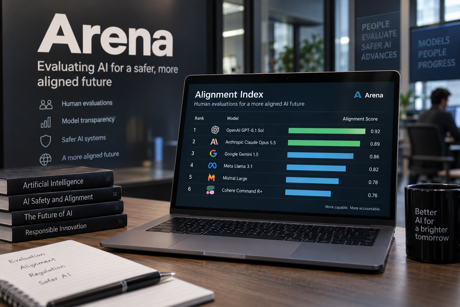 Arena's Valuation Nearly Doubles to $3.1B as AI Model Evaluator Launches Alignment Index