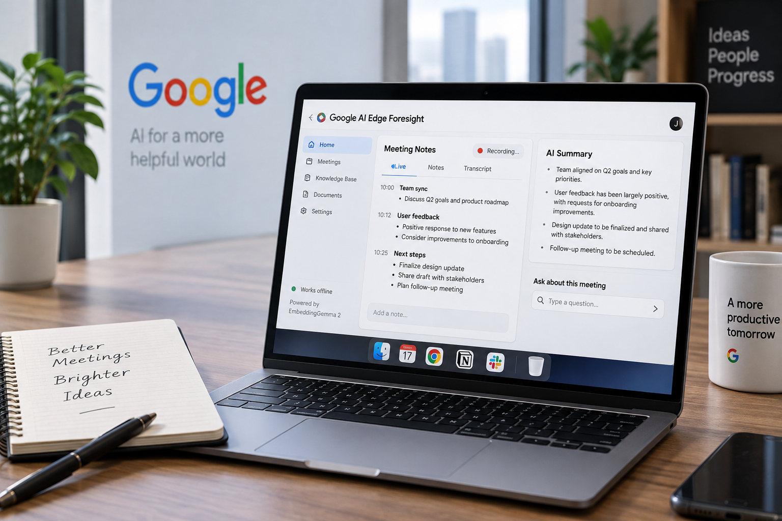 Google Unveils AI-Powered Meeting Note-Taker to Rival Granola