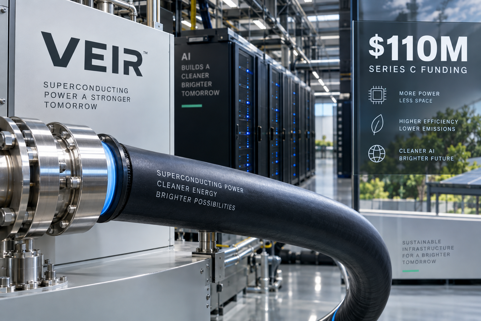 VEIR Secures $110M to Revolutionize AI Data Centers with Superconducting Cables