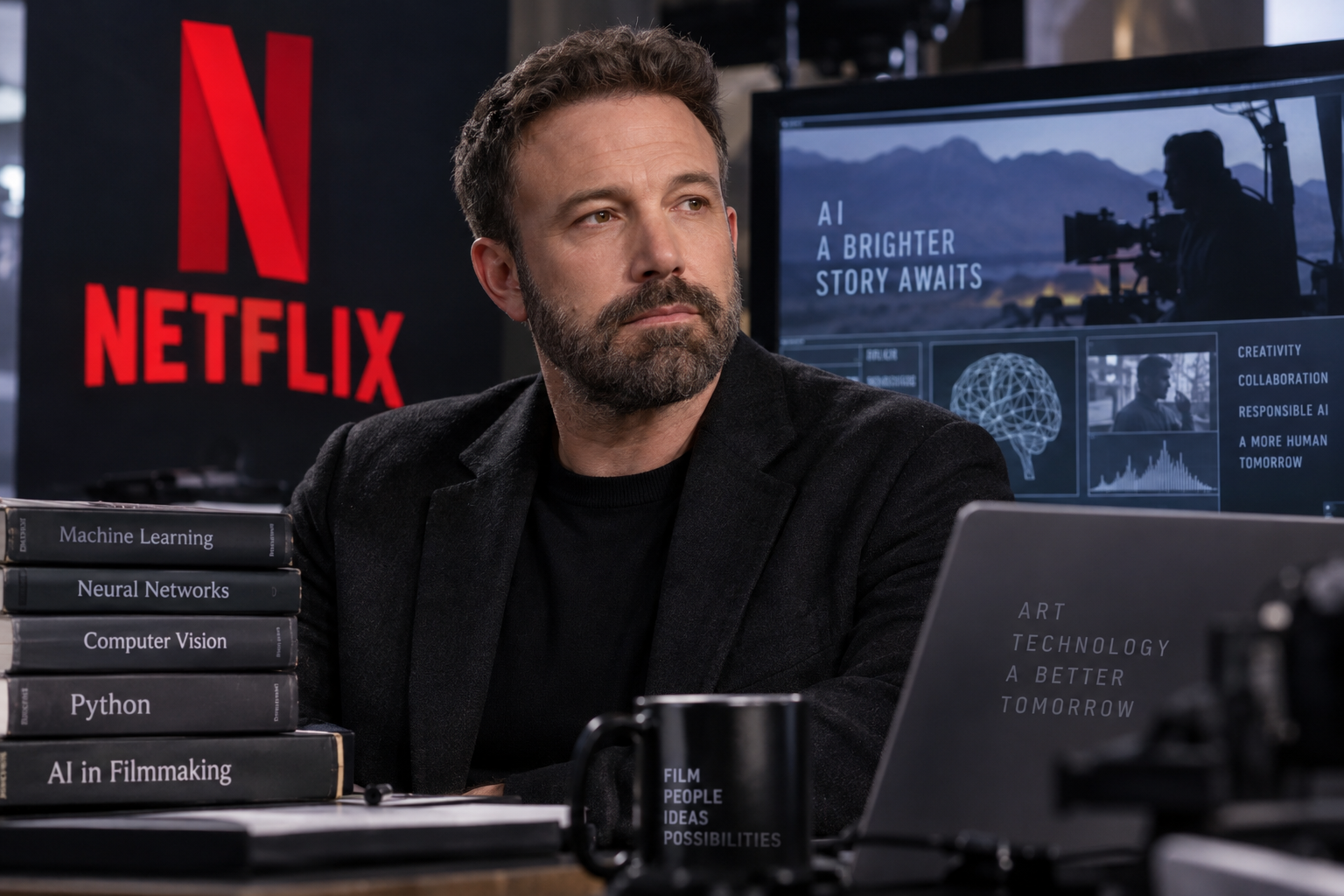 Ben Affleck Stuns with AI Expertise, Selling Startup to Netflix for Reported $587 Million
