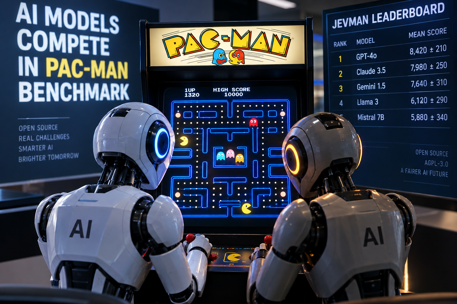 AI Models Compete in Pac-Man Benchmark