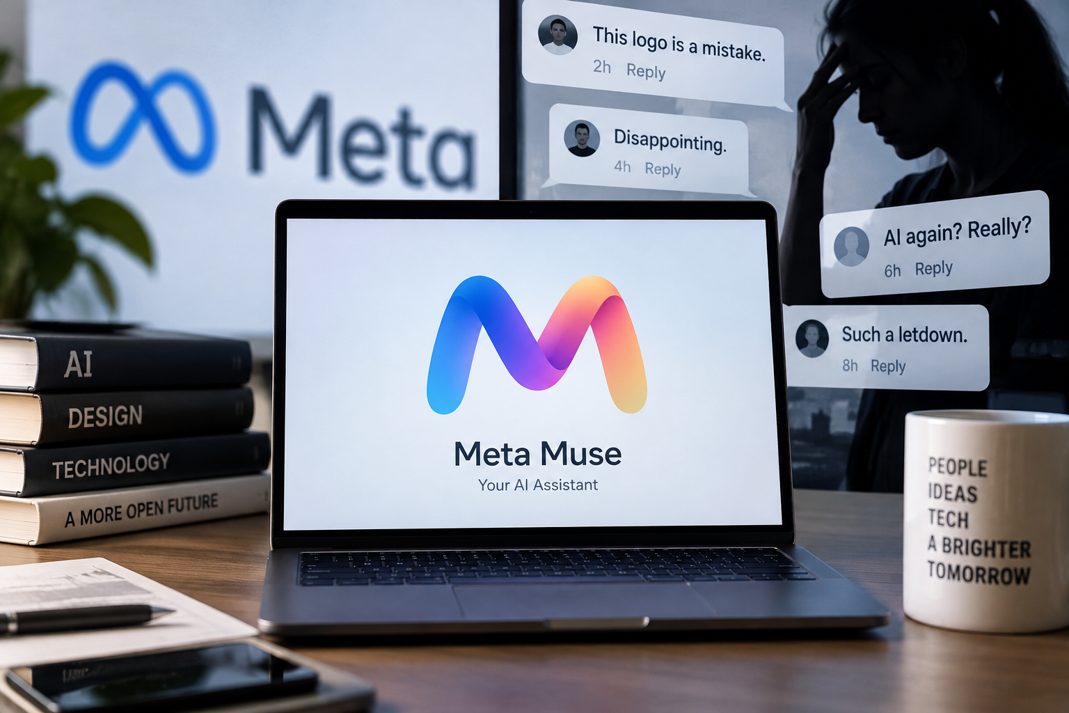 Meta's New AI Logo Designer Faces Backlash