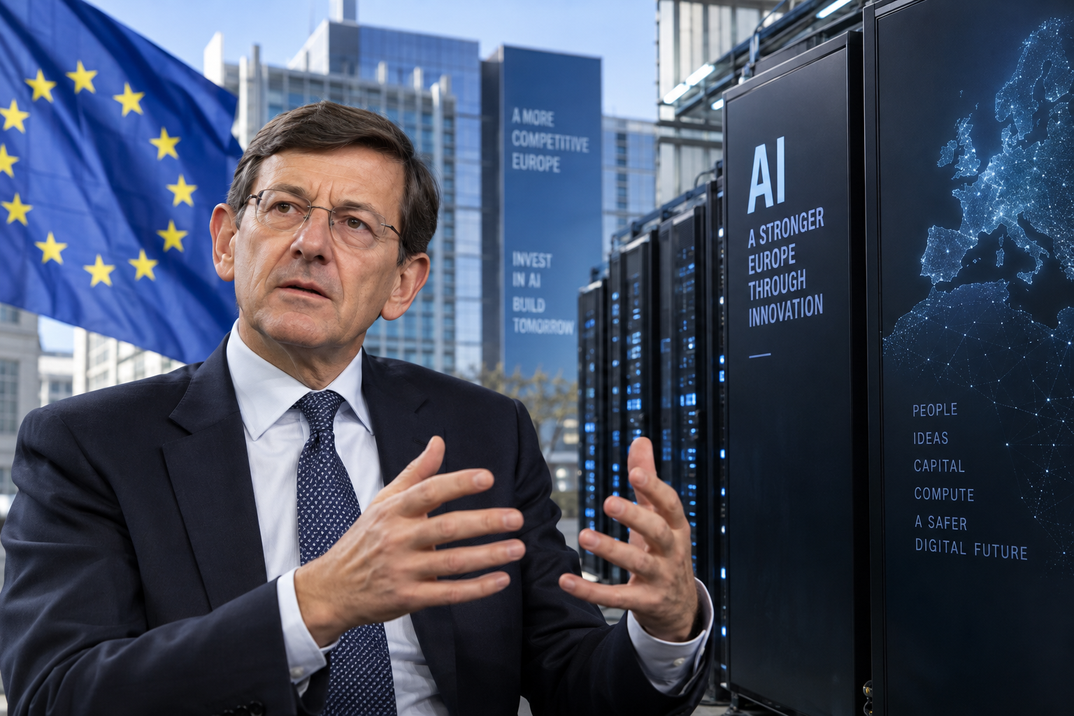 Vittorio Colao: Europe Must Invest in AI Computing Capacity to Avoid Missing Next Digital Wave