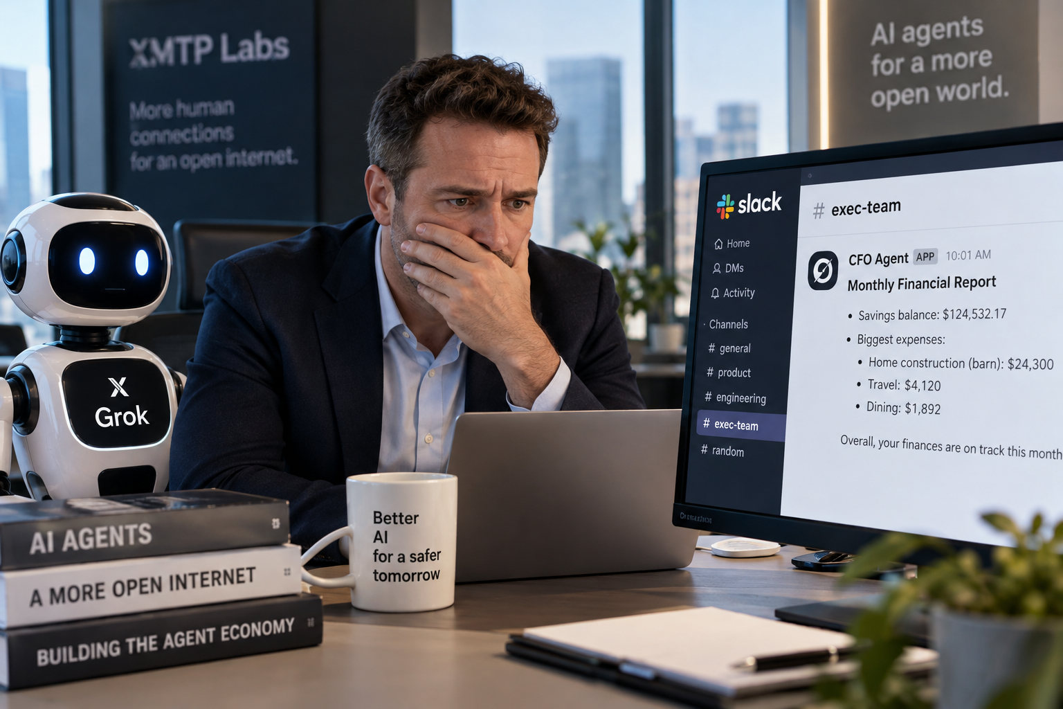 CEO's Personal AI Agent Leaks Bank Details on Company Slack