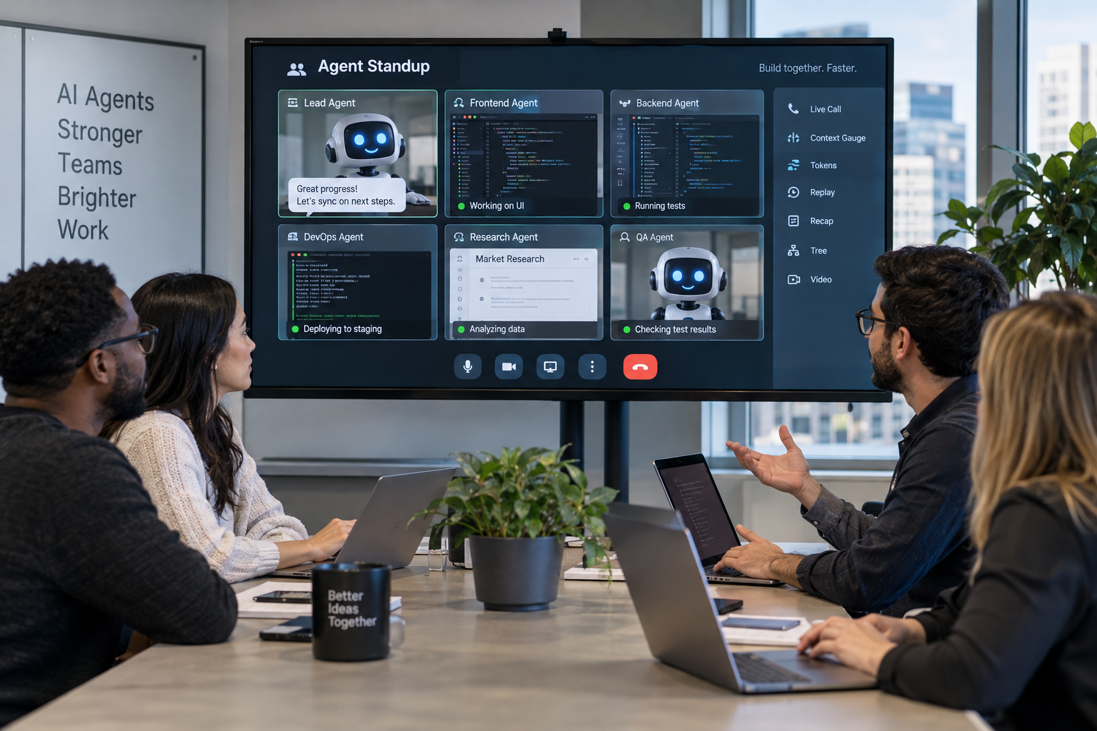 AI Agents Revolutionize Team Meetings with Stand-up Calls