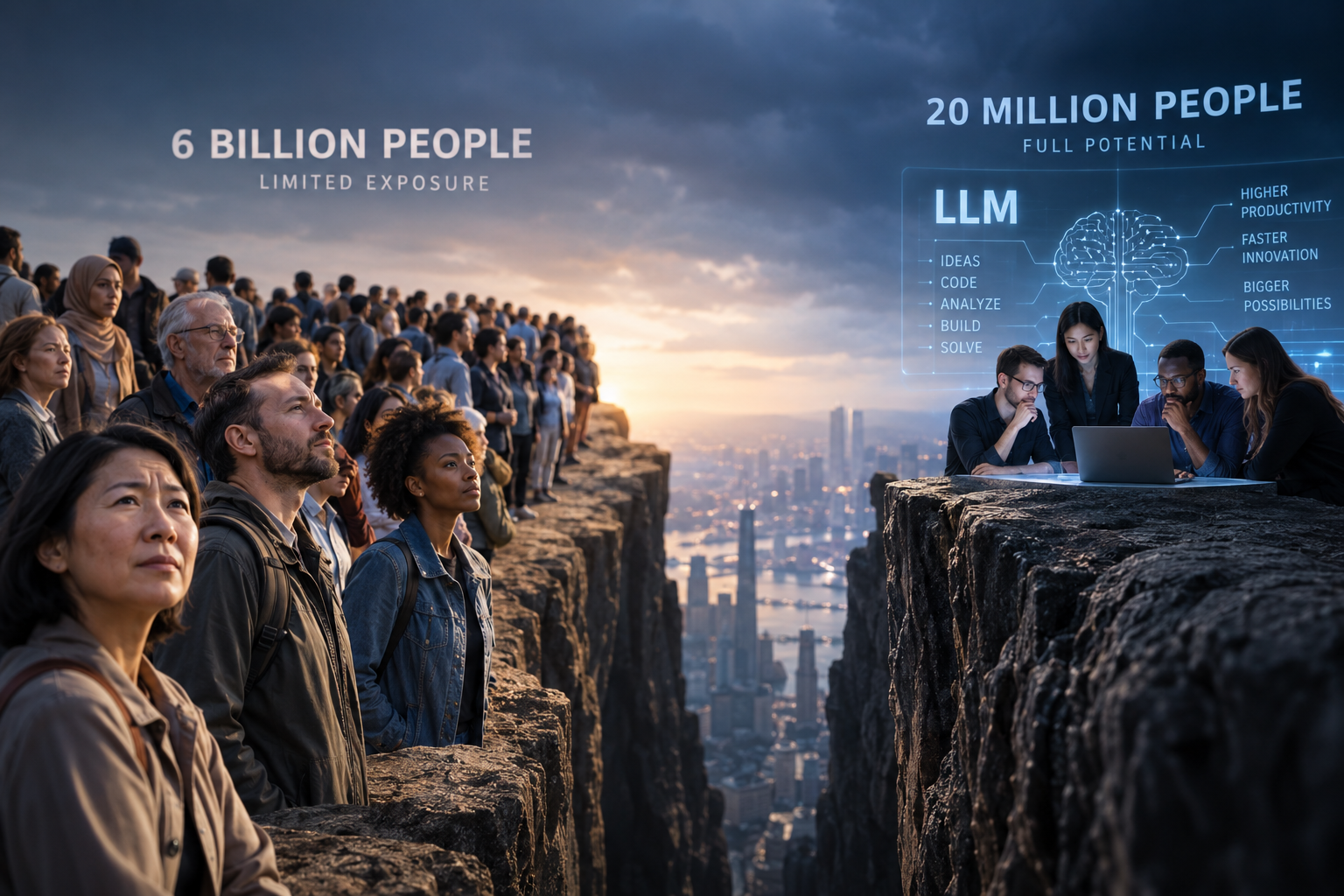 Gap in Understanding of LLM Capability Widens